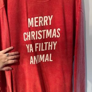 Corded Christmas Sweatshirt